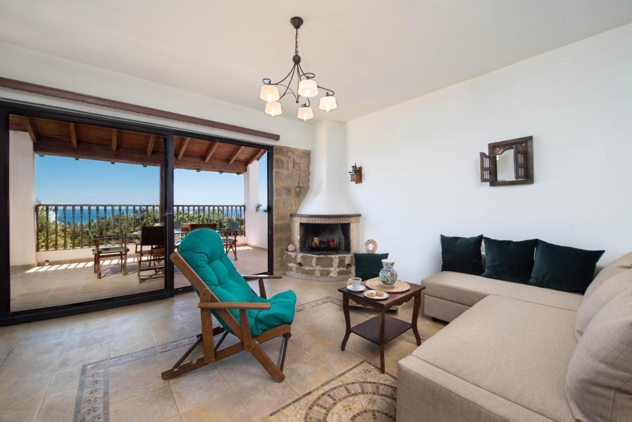 Cedrus And Sea, Beachfront House, Gennadi, Rhodes Luaran gambar